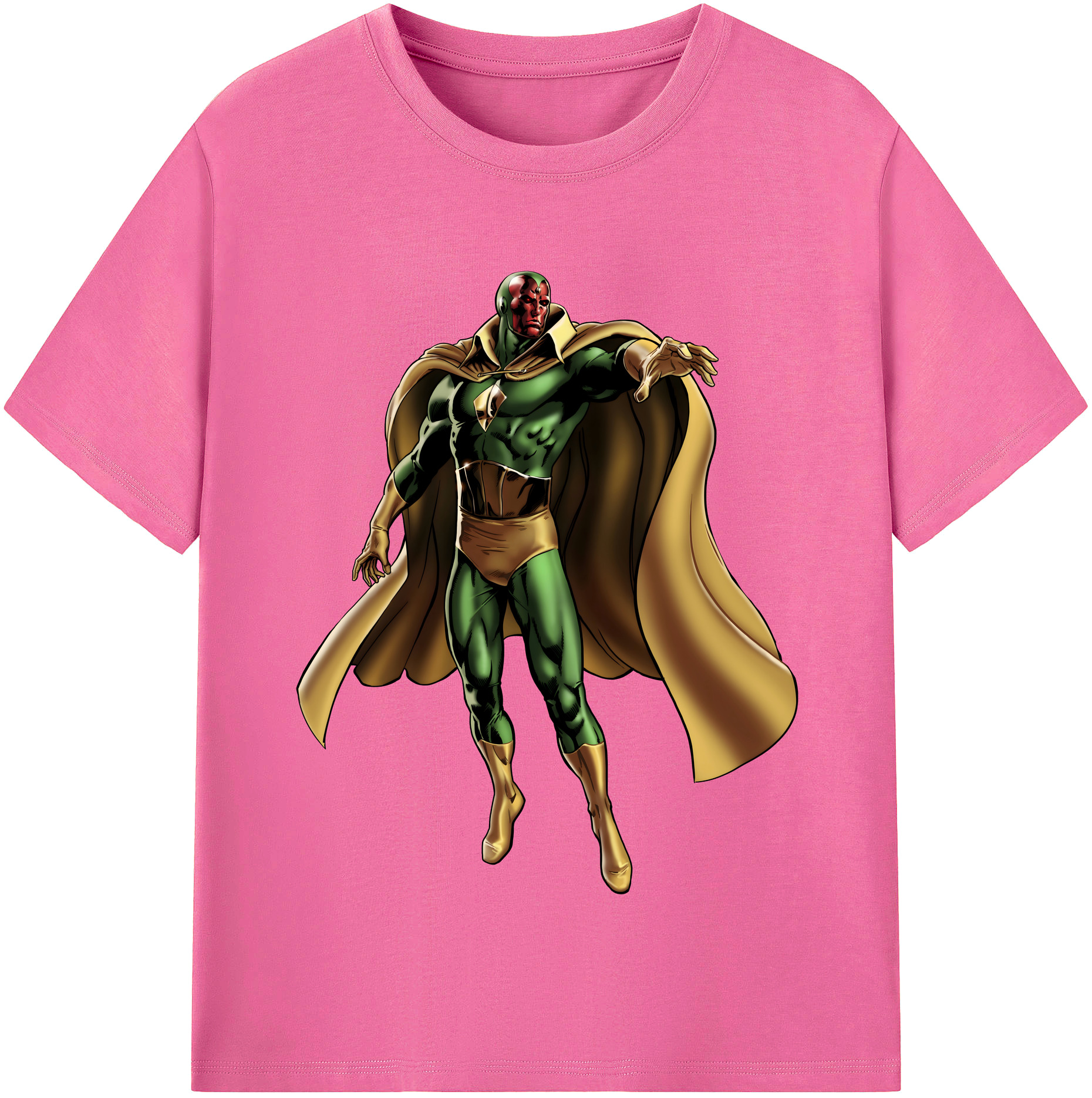（画像用） アベンジャーズ The Avengers レディースカジュアルプリントTシャツ（綿100％）